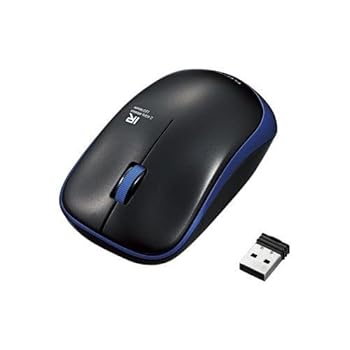 【中古】(21個まとめ売り) エレコム 無線IRマウス(3ボタン) M-IR07DRSBU