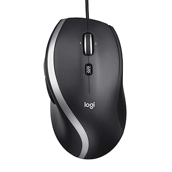 【中古】【未当て嵌める】Logicool(ロジクール) 有線 二十日鼠 M500s 弾丸道路スクロール車輪 7名取り草 USB 黒いこと 有線二十日鼠 4000dpi M500 windows mac chrome 国内置き目
