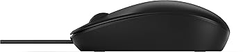 【中古】【未当て嵌める】HP 125 有線二十日鼠 - 光学式 - 有線テレビ - USB - 1200 dpi - スクロール車輪
