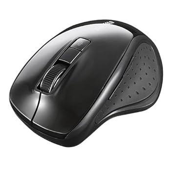 【中古】【未使用】バッファロー ( BUFFALO ) 5ボタン Bluetooth5.0 BlueLED マウス ブラック BSMBB300BK
