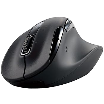 【中古】【未当てはめる】エレコム 無線電話二十日鼠 静音 EX-G PRO XL大いさ Bluetooth 無線電話2.4GHz 両相応う 申し受ける式 8名取り草 弾丸道路スクロール チルトホイール 抗菌 黒いこと