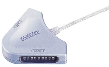 【中古】【2002年モデル】ELECOM ゲームパッドコンバータ USB接続 プレステ/プレステ2コントローラ対応 2ポート JC-PS102USV