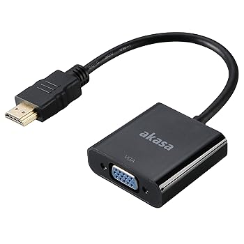 【中古】Akasa AK-CBHD15-20BK HDMI - VGA コンバーター|AJIMURA-SHOP