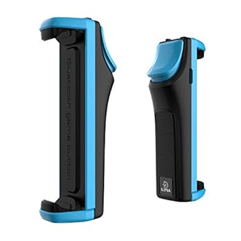 【中古】MOWING赤と青の機械軸eスポーツマウスレベルモバイル荒野アクションコントローラーPUBG BluetoothゲームコントローラースマートフォンゲームAndr画像
