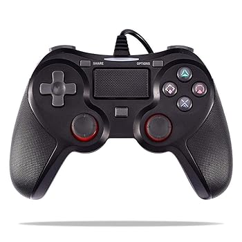 【中古】ゲームパッド 1.5M USBゲームパッドPS4有線振動ゲームコントローラ雨エンターテイメント (Color : Black, Size : One size) 6,993円
