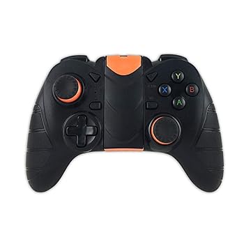 【中古】ゲームパッド ターボゲームコントローラーBluetooth3.0ワイヤレスゲームパッドのためにIOSのAndriod勝利7/8/10 PS3の携帯電話、PC、TV BOX 高感