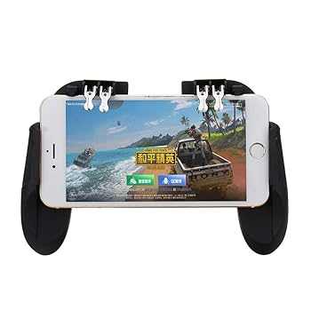 【中古】【未使用】ゲームパッド ファンゲームパッドコントローラのクーラーの冷却PUBGゲームシックス・フィンガーズSR 高感度と高速応答 (Color : Black, Size : O