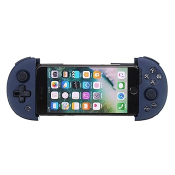 【中古】ゲームパッド IOSのAndroid携帯電話海軍のためPUBG調整のBluetooth携帯電話のクリップゲームパッドゲームコントローラ 高感度と高速応答 (Color|AJIMURA-SHOP