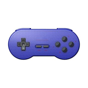 【中古】ゲームパッド レトロコントローラーゲームパッド・スイッチ・ゲーム、ホスト電話コンピュータの使用 高感度と高速応答 (Color : Blue, Size : On