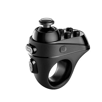 【中古】ゲームパッドリングBluetoothコントローラーワイヤレスゲームパッドジョイスティックゲームリモートコントロール(ユニバーサル)1個、コンピュ|AJIMURA-SHOP