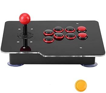 【中古】ゲームパッド ジョイスティック ファイティングスティック リアルアーケード USBスティックボタンコントローラコントロールデバイス PCコンピュ