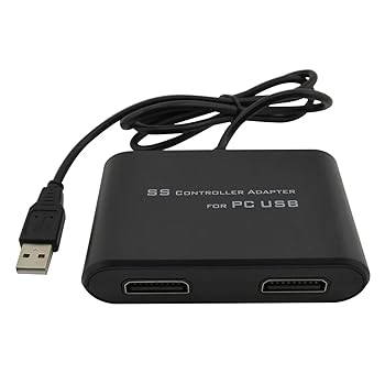 【中古】【未使用】PC用のゲームコントローラーアダプターコントローラーアダプターコンバーターダブルポートゲームパッドコンバーター