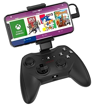 【中古】Rotor Riot MFi公証 取り組みパッド 制御装置 iOS iPhone用 - 有線 献立て表\u0026オプション名取り草 L3 + R3銃の引き金 組み換える型 給電式 通り手形スルー充