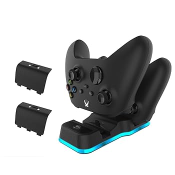 【中古】【未使用】XboxSereies用JYSX129ゲームパッド充電器デュアル充電スタンドゲームコントローラー用充電式バッテリーパック付きXSゲームパッド 11,422円