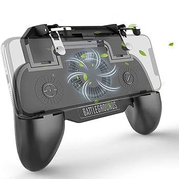【中古】【未使用】DATA FROG S8-SR PUBGゲームコントローラーゲームパッドトリガーシューター（Android iOS電話用リアファン付きPUBGモバイルゲーム用）