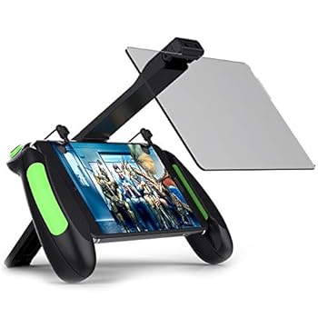 【中古】VR Shinecon B06 PUBGモバイルゲーム用電話ホルダーゲームパッドダブルミラースクリーンアンプ