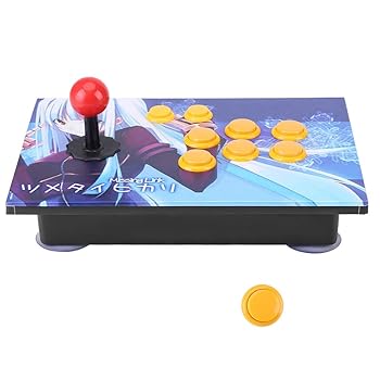 【中古】マイコン用ジョイスティックUSBスティックボタンコントローラー抑えつけるデバイスXP、Win7、8、10取り合わせを積み上げるした電子計算機用のコンピューターアー