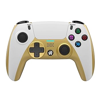 【中古】ゲームパッド ワイヤレスゲームコントローラープログラマブルバックボタンデュアル振動6軸体性感覚ジャイロスコープゲームパッド ゲーミング コ