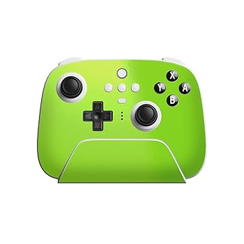 【中古】SopiGuard ステッカー人はだ 8Bitdo Ultimate Wireless Controller 向こう正面と名取り草用 (光輝ライトグリーン)