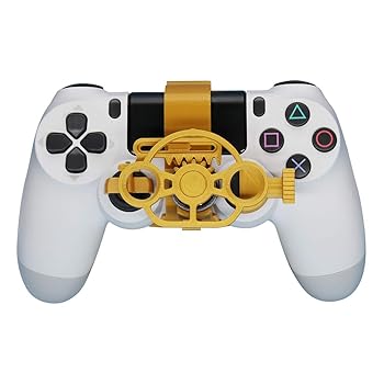 【中古】DILOANNA ゲーム用レーシングホイール ミニステアリングゲームコントローラー 用 3Dプリントアクセサリー