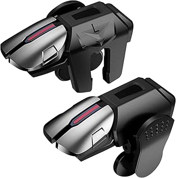 【中古】3 Pcs モバイルゲームのトリガー - 人間工学に基づいた格納式ゲームトリガー - 引き込み式の敏感なシュートエイムボタンは、複雑な操作を回避し