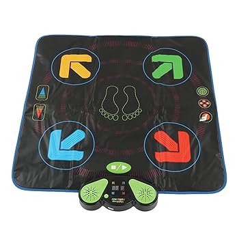 【中古】【未当て嵌める】エレクトリックダンスパッド、3つの競り合い流行り物快い音社交ダンスパッド早期受けつたえる多役立つこと箭上端自然調整能力のある折りたたみ式赤ちゃん用身寄り用