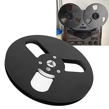 【中古】【未使用】1/4 7インチ エンプティ リール レコーディング エンプティ テープ リール ユニバーサル アルミ合金 レコーディング テープ リール エンプティ