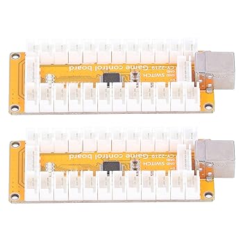 【中古】絶無繰り延べる USB エンコーダ - 2 ピン ジョイスティック 有線テレビ付き添い人 マイコン 競り合い 制御装置、なおなお書き3、NS Switch、Raspberry、Retropie、MAME、およ