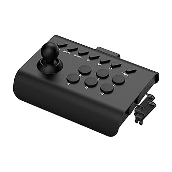【中古】Ｐｒａｓｋｕ アーケードロッカーゲームジョイスティックゲームロッカーゲームパッドハンドルコントローラー有線Bluetooth V5.0 2.4G接続サポー