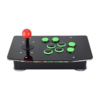 【中古】KOSDFOGE USB アーケード ファイティング ジョイ スティック コントローラー、ゲーム コンソール遅延なしジョイスティック、PC コンピューター｜AJIMURA-SHOP