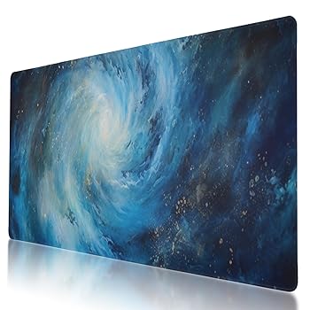 【中古】【未使用】印象派 大型 マウスパッド 35.5 x 16インチ ほつれ防止ステッチ 滑り止めゴムベース ゲームやオフィスでの使用に最適 11,024円