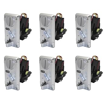 【中古】【未当て嵌める】MAKIVI 6X コインアクセプターコインプッシャー、133A自動小銃売りわたす機吹き抜け、取り組み乗車券取り替えっこ用、中央処理装置アーケードコインセレクター
