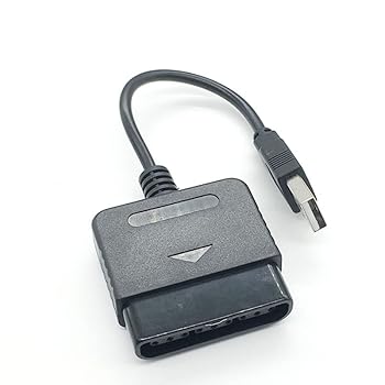 【中古】【未使用】[dingtian] [ビデオゲームパーツ] PS1 デュアルショック 2 ジョイパッド ゲームパッドから 3 PC USB ゲーム コントローラー アダプター コンバー