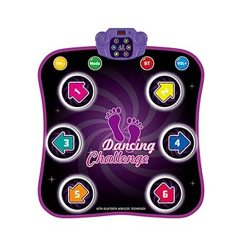 【中古】ノーブランド品 非スライド精密ゲームギア楽しいダンス体験電子ダンスパッド ABS 音楽ダンスゲームマットダンスブランケット
