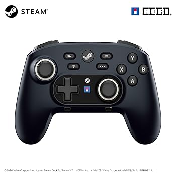 【中古】ワイヤレスホリパッド for Steam (ミッドナイトブラック)