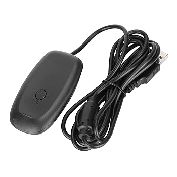 【中古】【未使用】PC用ゲームコントローラーアダプター、USBゲームレシーバーアダプター、360コントローラーをデスクトップPCレシーバーに変換。スムーズなゲーム