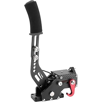 【中古】Kwueiit PC用ユニバーサルUSBSIMハンドブレーキ、キ、レーシングゲーム用非接触スイッチ付きプロフェッショナルレーシングゲームハンドブレーキP