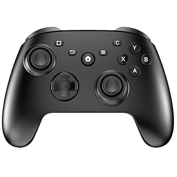 【中古】【未使用】ゲーミングコントローラー PRO （ PC ／ Switch 用） ブラック