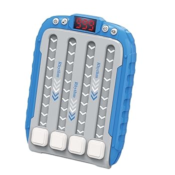 【中古】【未使用】WUYANSE 6つのレベルとダイナミックなライトを備えた子供向けのインタラクティブなリズムゲームマシン。男の子と女の子のパーティーや家族向けの