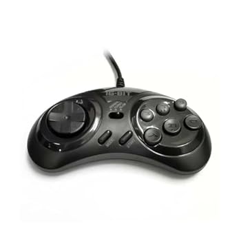 【中古】PCコントローラー モーションコントロール ゲームコントローラ に適合する SE＆GA に適合する Gen＆ne＆si＆s用16ビットハンドルMDゲームアクセ
