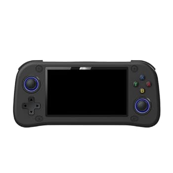 【中古】4.3inch LCDスクリーンポータブルレトロゲームプレーヤーG28明けっ広げ出どころ役立つことと流ちょうな3D取り組み演奏