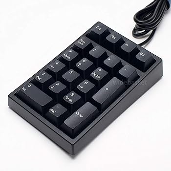 【中古】Leopold FC210TP メカニカルテンキーパッド PBTキーキャップ付き チェリーMXスイッチ (ブラック) (ブラック(ブルースイッチ))