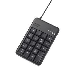 【中古】【未使用】(まとめ)エレコム 2ポートUSB2.0HUB付USBテンキーボード TK-TCM012BK【×3セット】