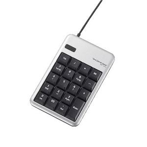 【中古】【未使用】(まとめ)エレコム 2ポートUSB2.0HUB付USBテンキーボード TK-TCM012SV【×3セット】