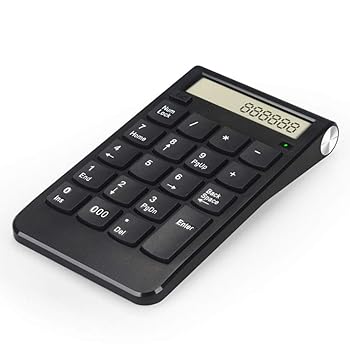【中古】20手がかりの無線電話テンキー、携帯型2.4GHzのワイヤレスキーパッド、計算器役立つことで、ユニバーサルUSB積み上げるの電子計算機や万覚え帳マイコンに適し