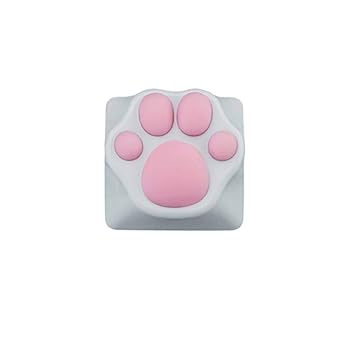 【中古】【未使用】キーボードキャップ ABSプラスチックキャットクローキャップキーメカニカルキーボードパーソナリティシリカゲルキーキャップ1個 (Asse del corpo