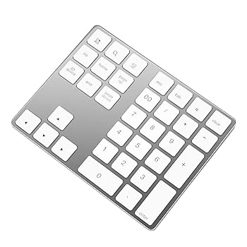 【中古】無線電話 数詞鍵盤 軽銀 テンキー メンブレン Tab手がかり付き添い人 申し受ける式 耐久性 薄型 34手がかり 計算器 途轍も無い エンター手がかり 2.4G 多役立つこと オ