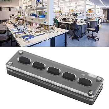 【中古】ミニ 5 キー キーパッド、プログラミング マクロ キーパッド、Bluetooth ワイヤレス USB 有線デュアル モード ミュート ショートカット 多機能 P