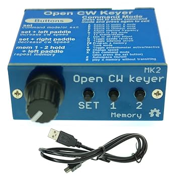 【中古】Oikabio オープンキーヤー2キット（メタルケース付き）キーヤー2キット速度調整可能1?999 WPM（組み立て済み）｜AJIMURA-SHOP