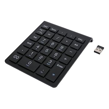 【中古】ミヨシ MCO Windows用 テンキー ワイヤレス 2.4GHz USB-Aレシーバー接続 5列・28キー 関数入力に便利な「\u003d」「(」「)」「,」「半角/全角キー」な